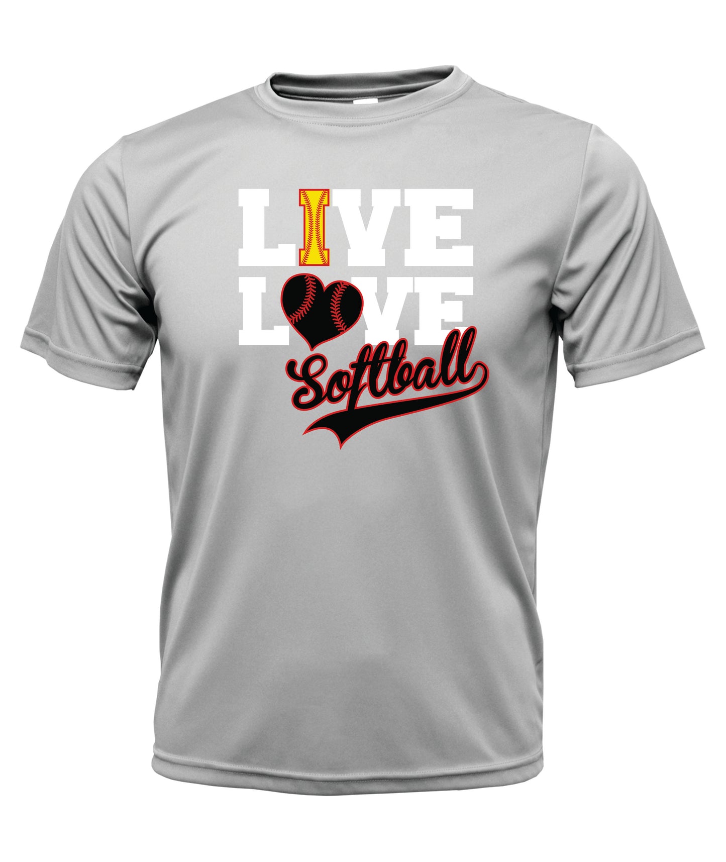 Heart Stitch Short Sleeve Dri-fit T-Shirt