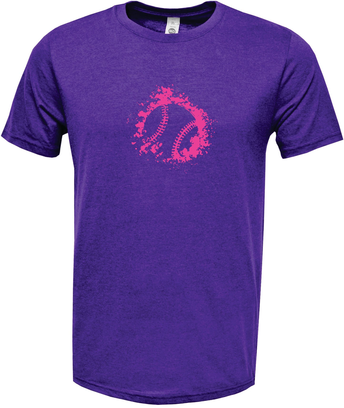 Neon Splatter Short Sleeve Dri-fit T-Shirt