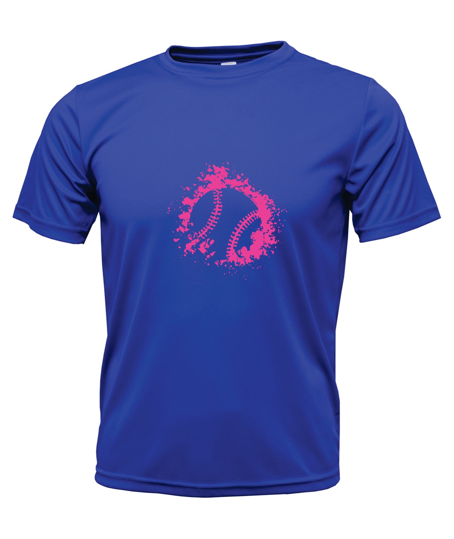 Neon Splatter Short Sleeve Cotton T-Shirt