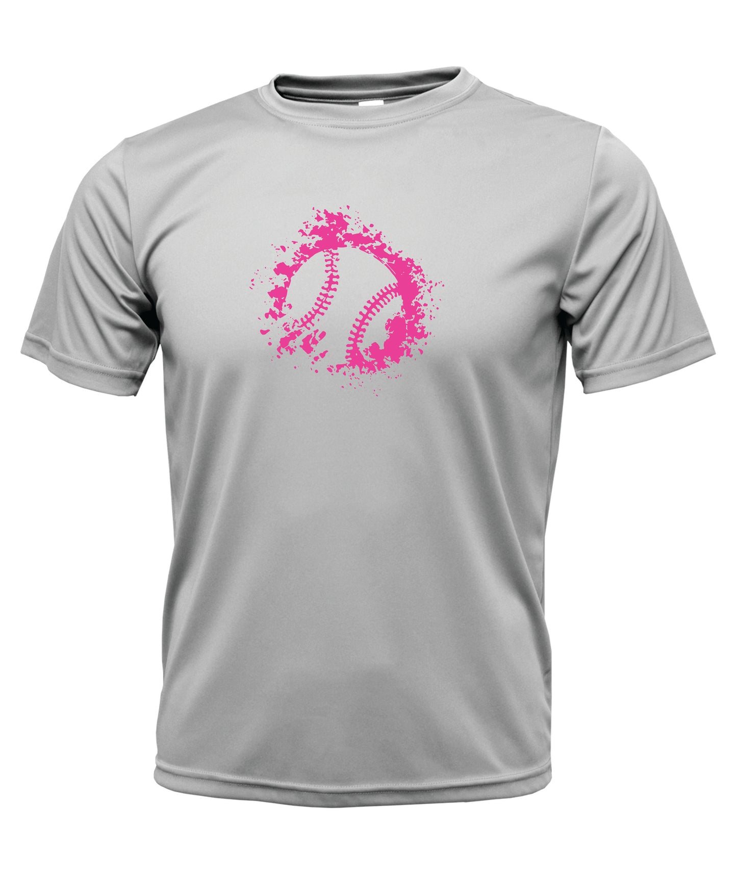 Neon Splatter Short Sleeve Dri-fit T-Shirt