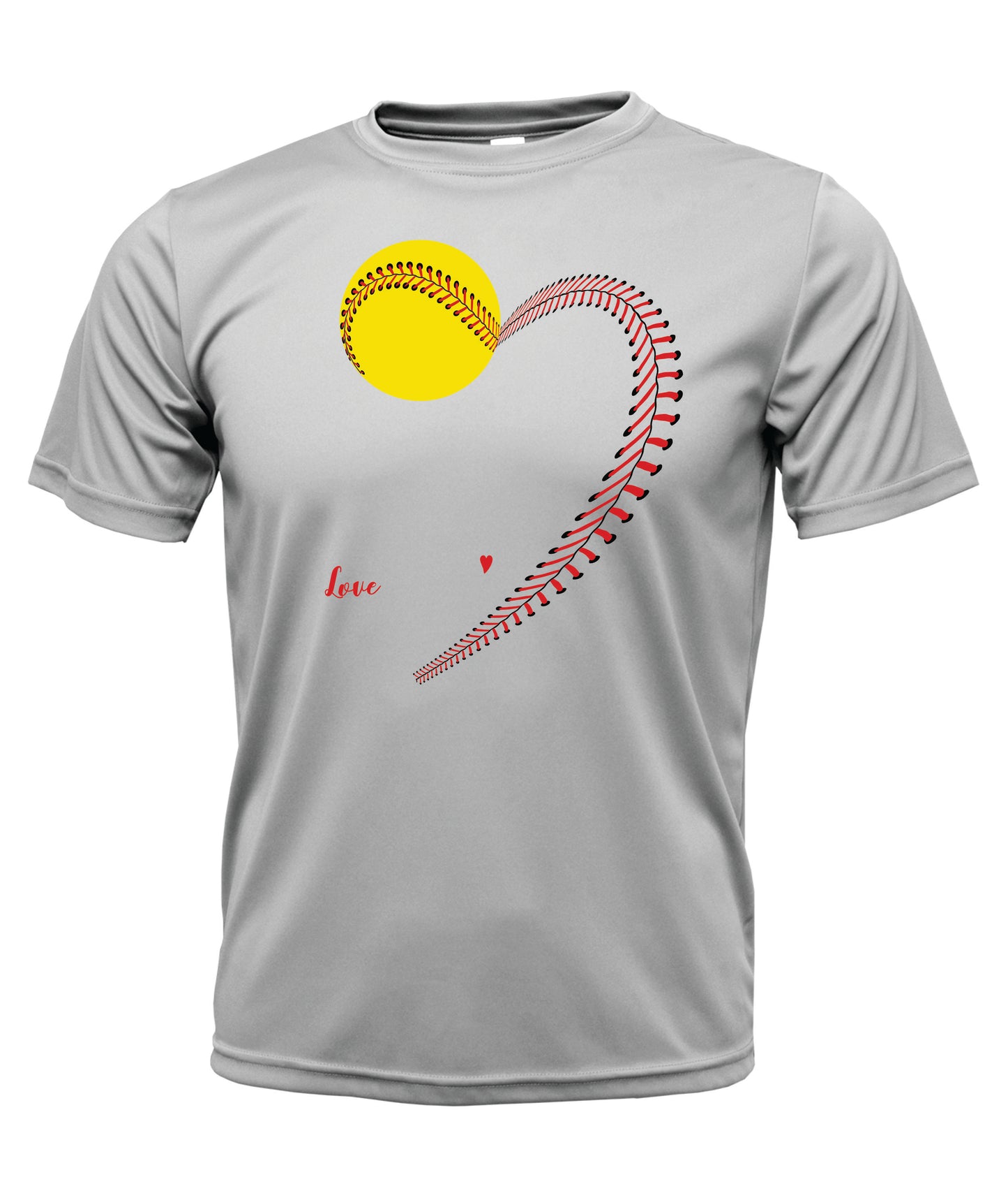 Heart Stitch Short Sleeve Dri-fit T-Shirt