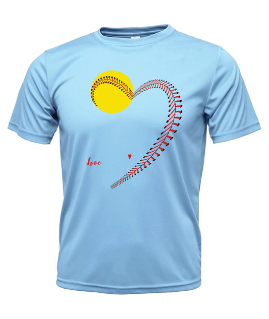 Heart Stitch Short Sleeve Cotton T-Shirt