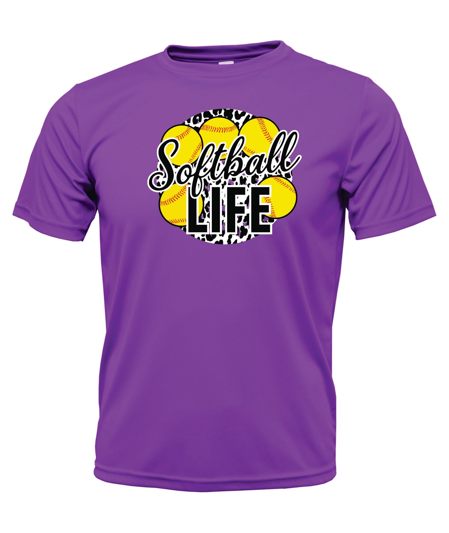 Sofball Life Short Sleeve Cotton T-Shirt