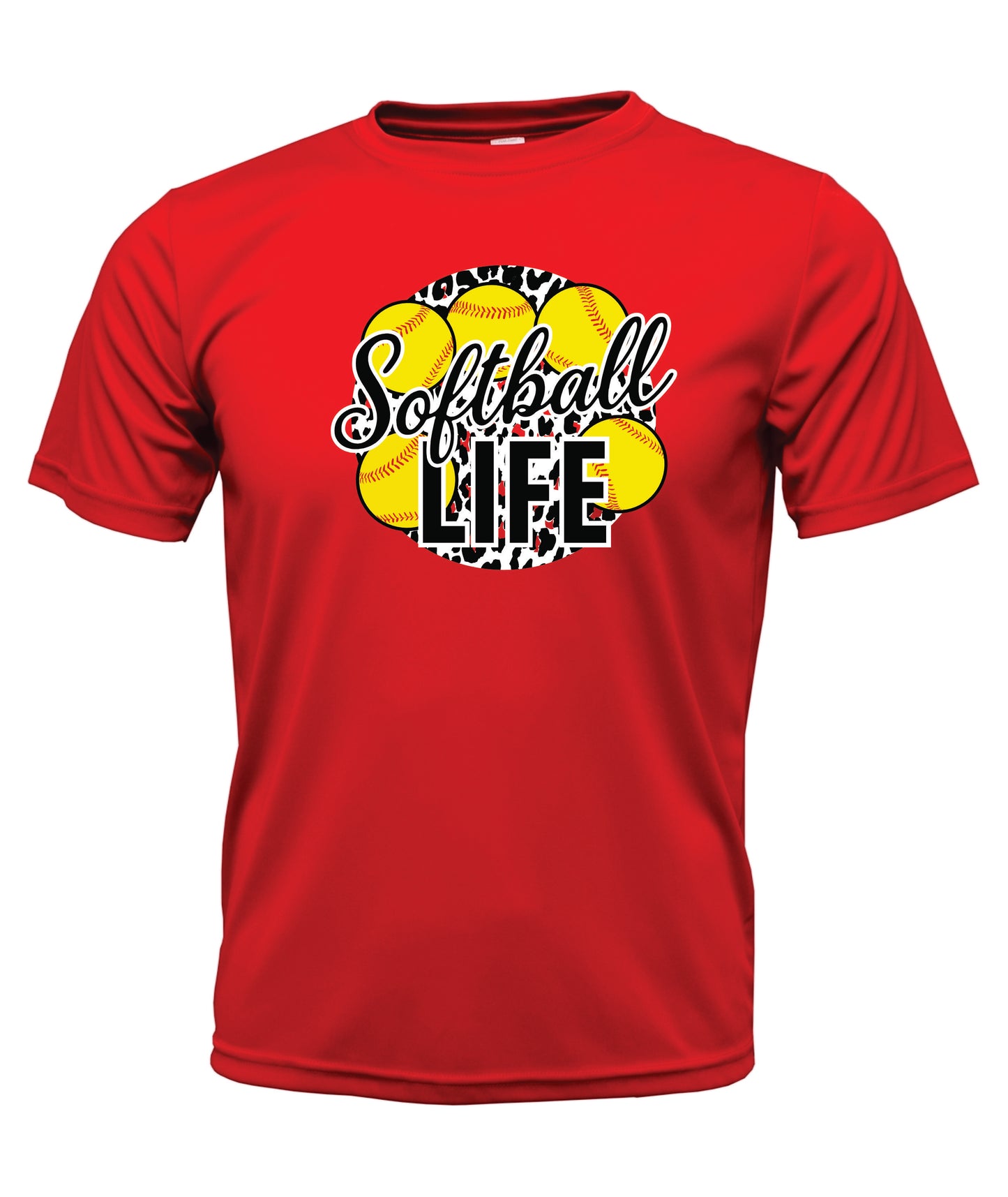 Softball Life Short Sleeve Dri-fit T-Shirt