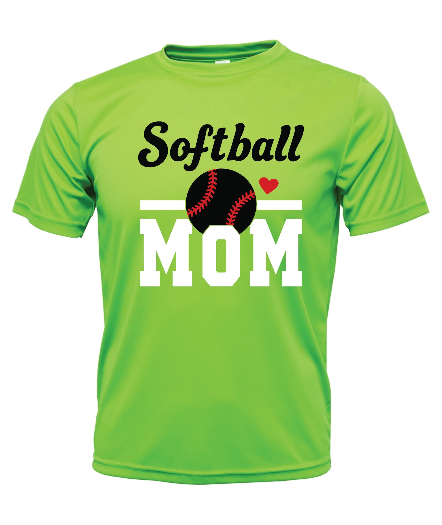 Softball Mom Short Sleeve Cotton T-Shirt
