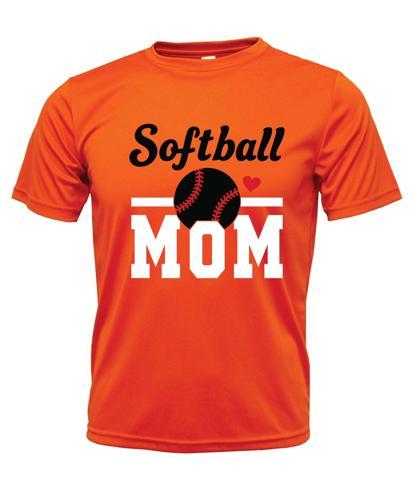 Softball Mom Short Sleeve Cotton T-Shirt
