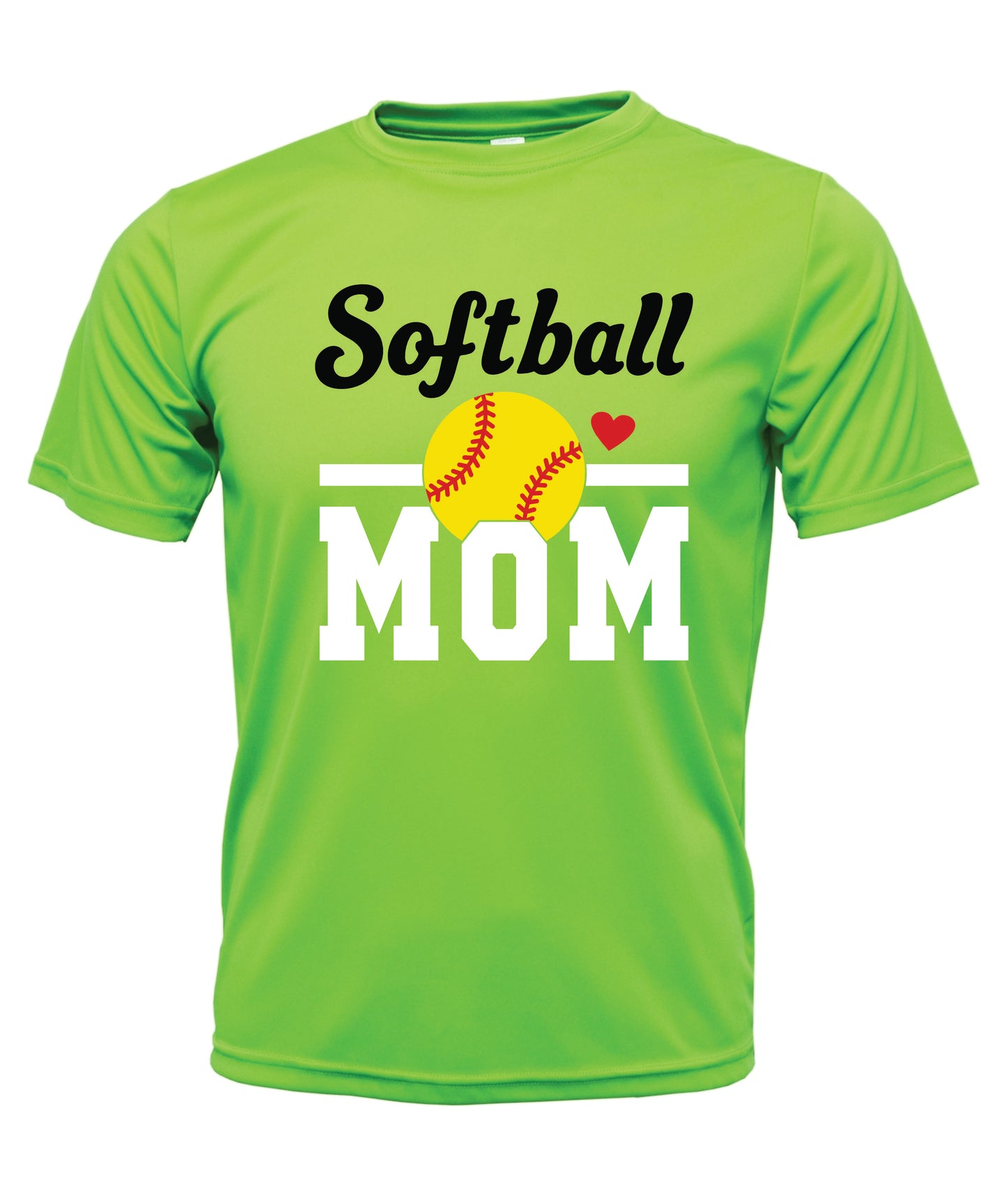 Softball Mom Short Sleeve Dri-fit T-Shirt