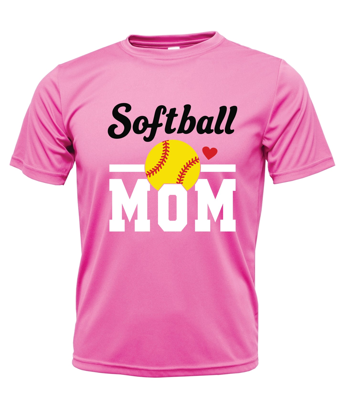 Softball Mom Short Sleeve Dri-fit T-Shirt
