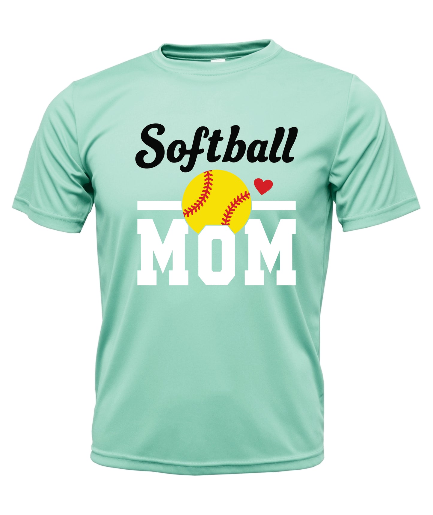 Softball Mom Short Sleeve Dri-fit T-Shirt