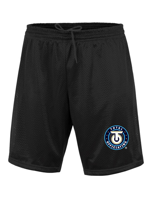 Leisure Mesh Shorts w/ Embroidered Logo