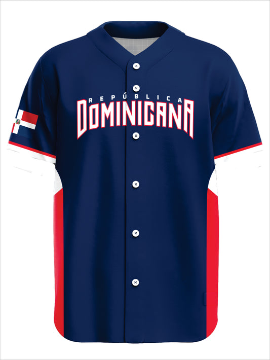WBC Dominican Republic Replica Jersey
