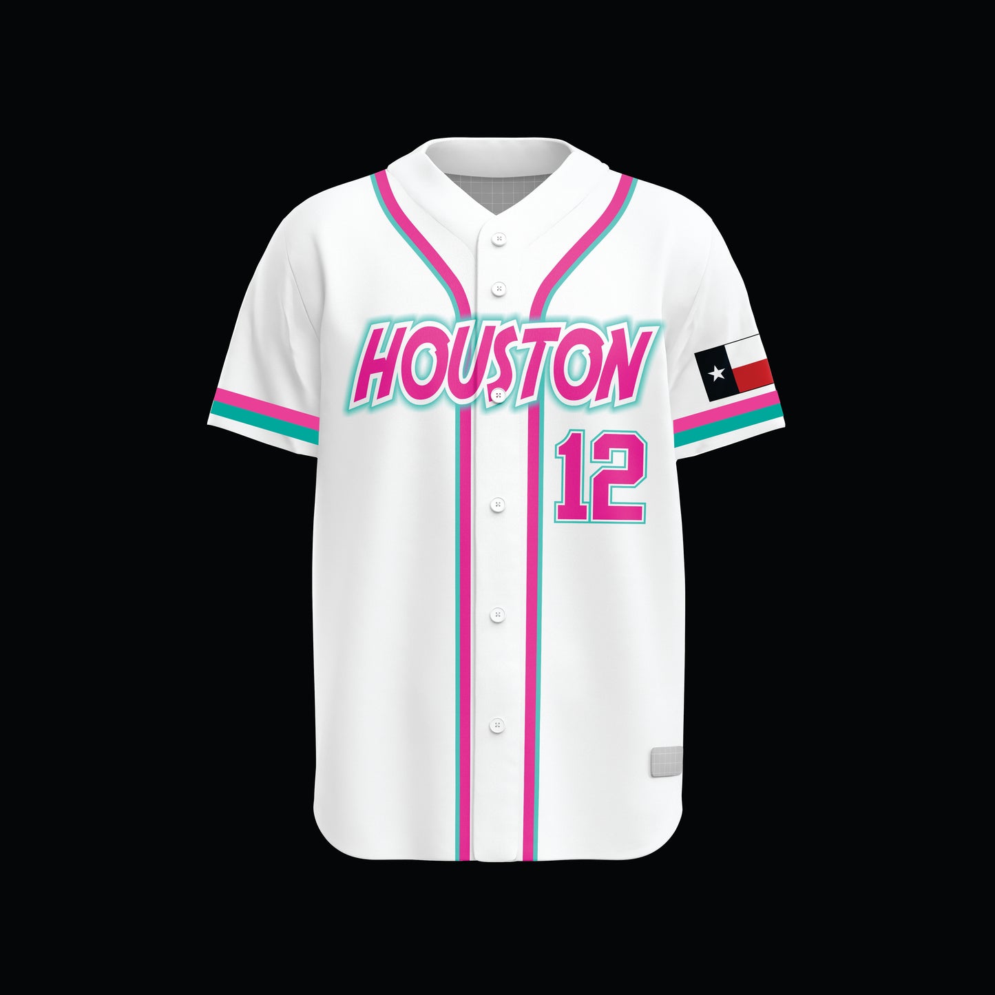 Miami Full Button Jersey