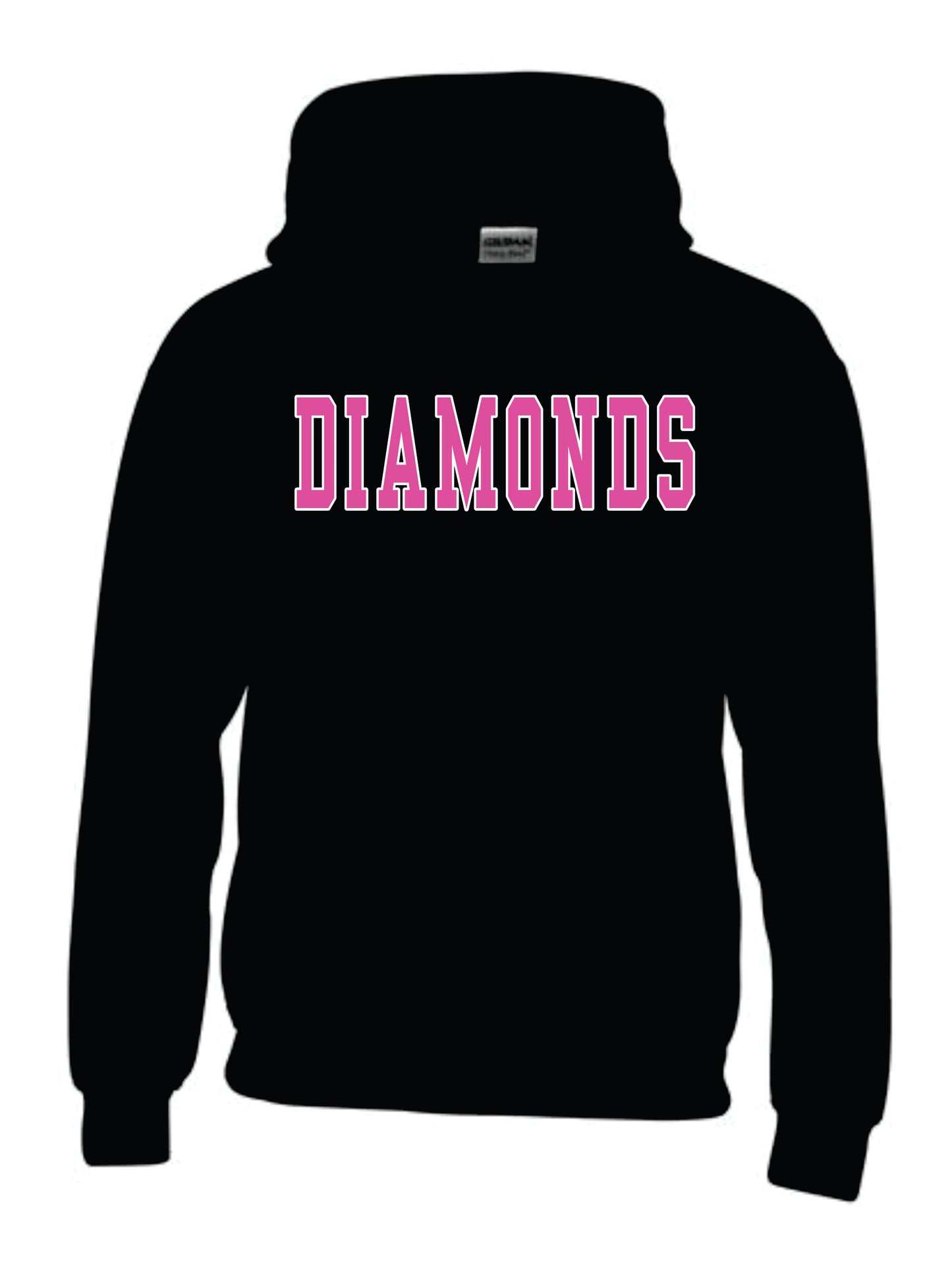 DIAMONDS COTTON  HOODIE