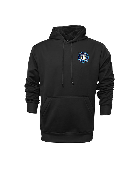Leisure Polyester Hoodie w/ Embroidered Logo