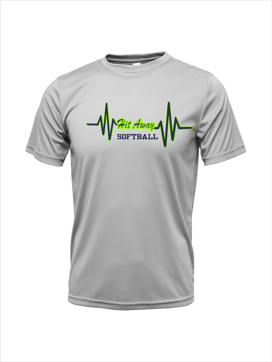 Hit Away Heartbeat Short Sleeve Dri-Fit T-Shirt