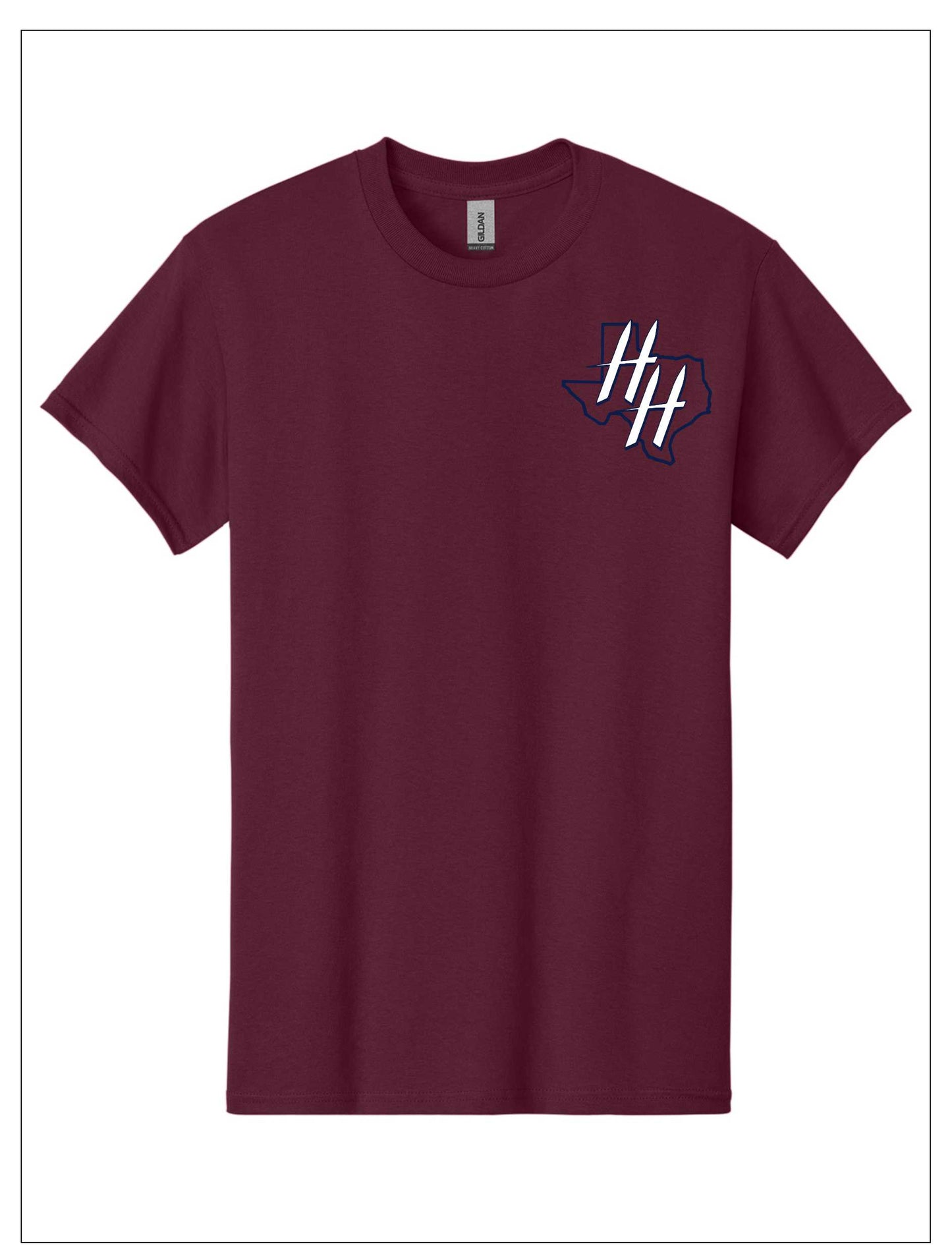 Hustlers HH W/ State Left Chest 100%Cotton
