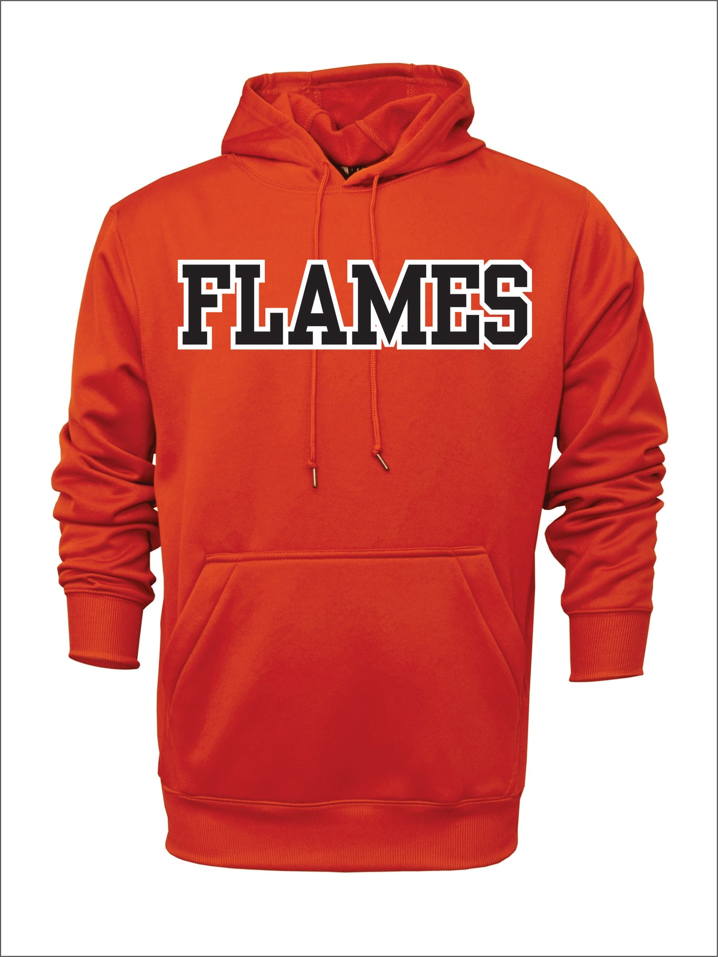 FLAMES COTTON HOODIE