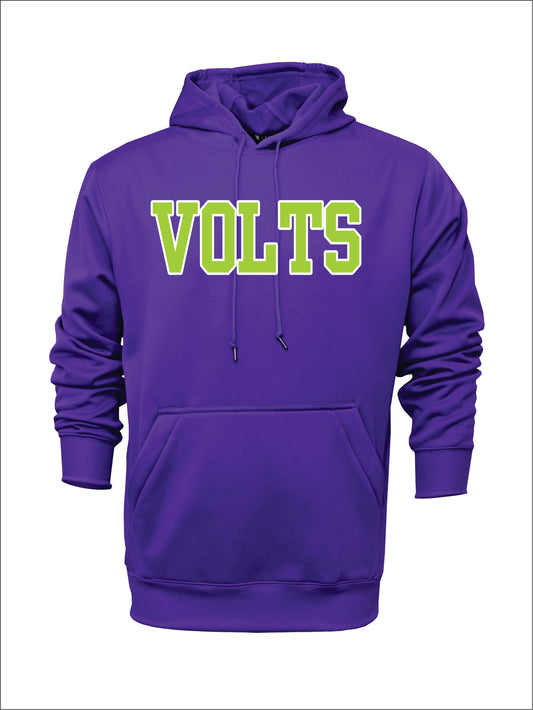 VOLTS COTTON HOODIE W/ NAME AND NUMBER