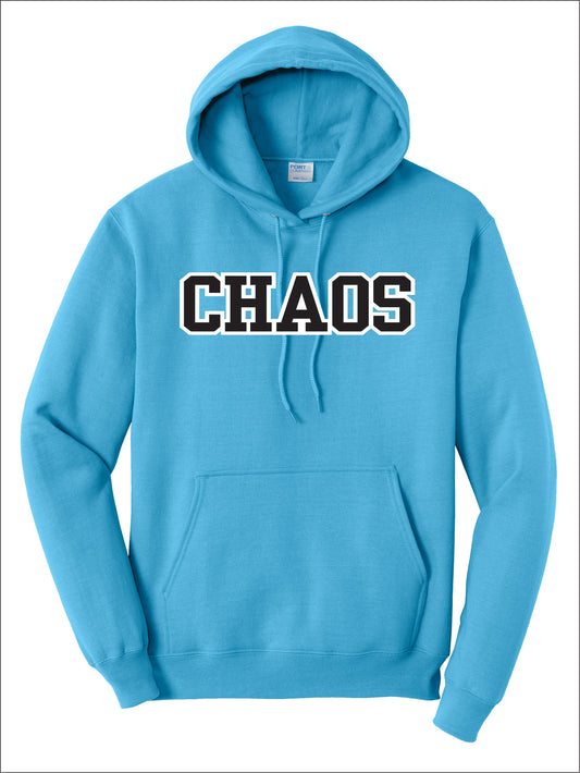 CHAOS COTTON HOODIE W/ NAME AND NUMBER
