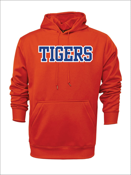 TIGERS COTTON HOODIE W/ NAME AND NUMBER