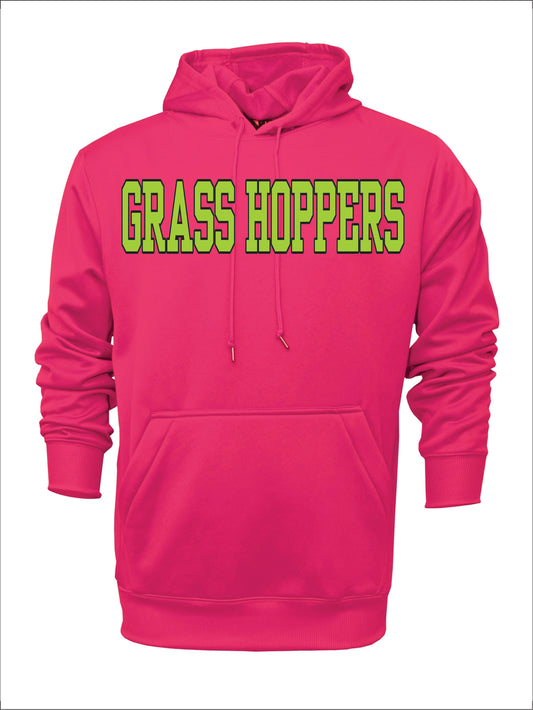 GRASS HOPPERS COTTON HOODIE W/ NAME AND NUMBER