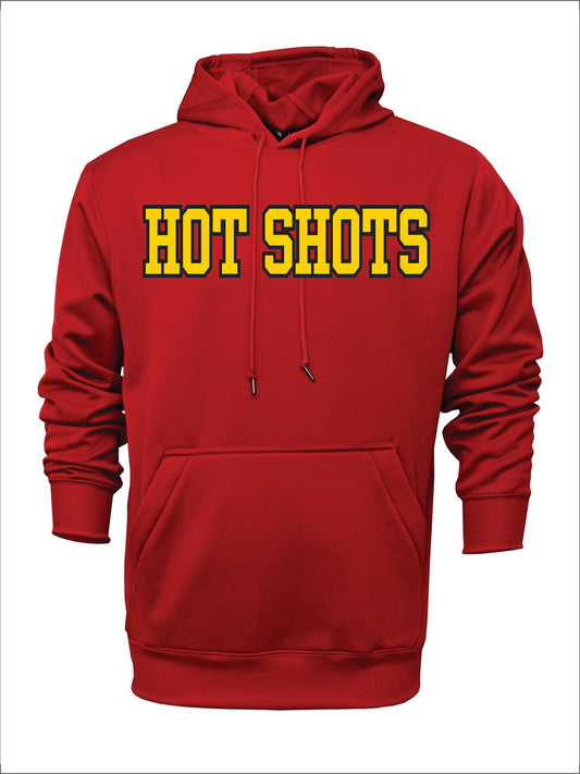 HOT SHOTS COTTON HOODIE W/ NAME AND NUMBER