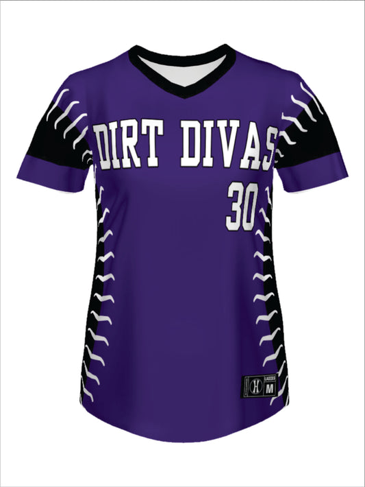 DIRT DIVAS REPLICA JERSEY W/NAME AND NUMBER
