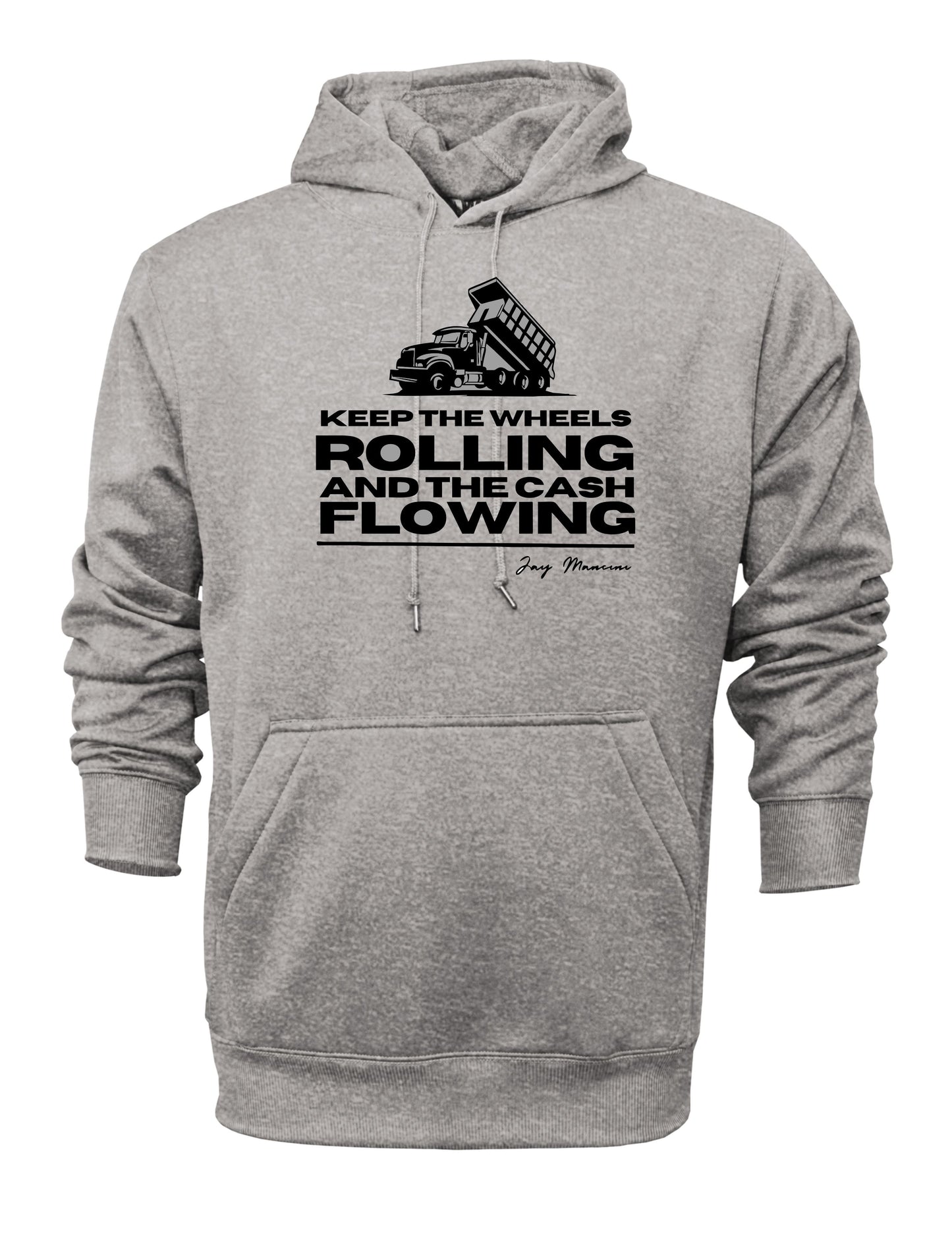 Keep Rolling -Cotton Hoodie