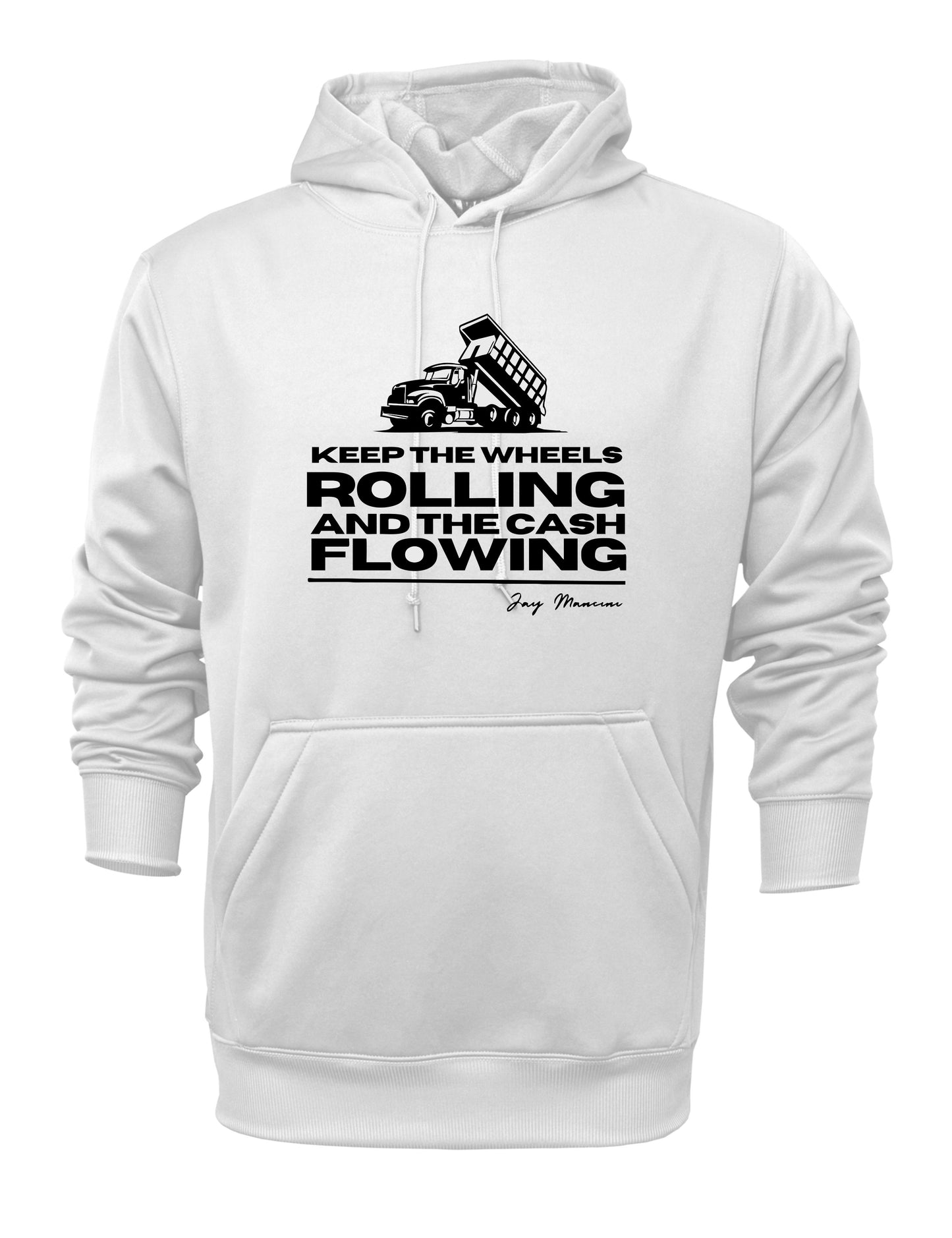 Keep Rolling -Cotton Hoodie