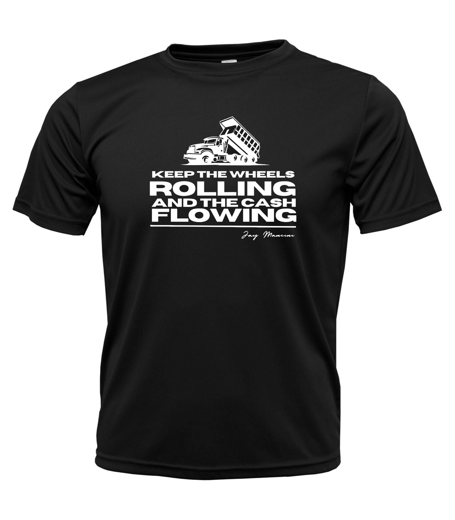 Keep Rolling -Cotton T-shirt