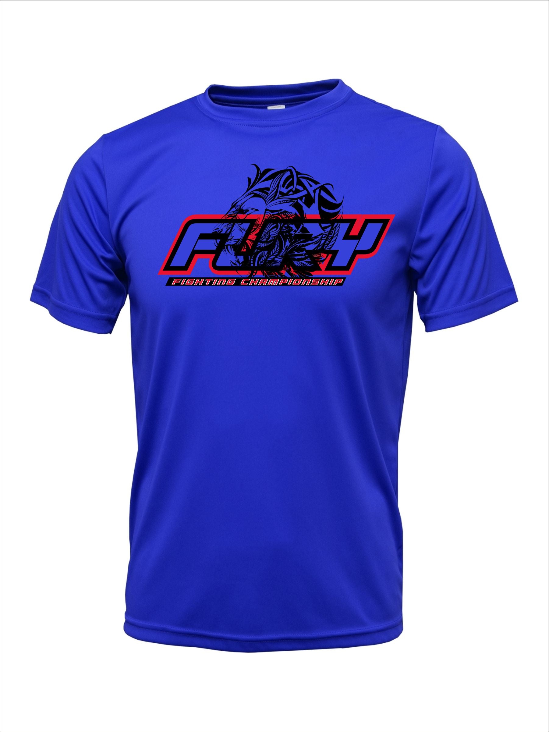 Blue fury shirt online