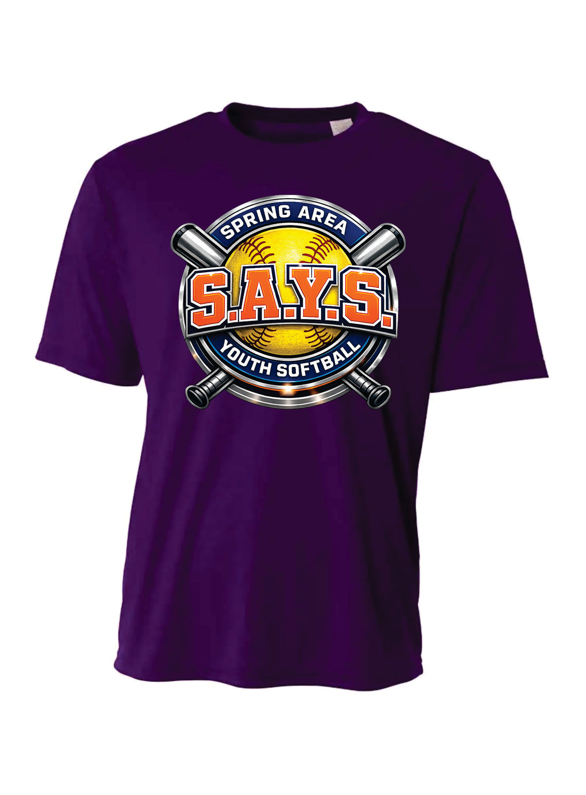 SAYS LOGO GRAPHIC TEE