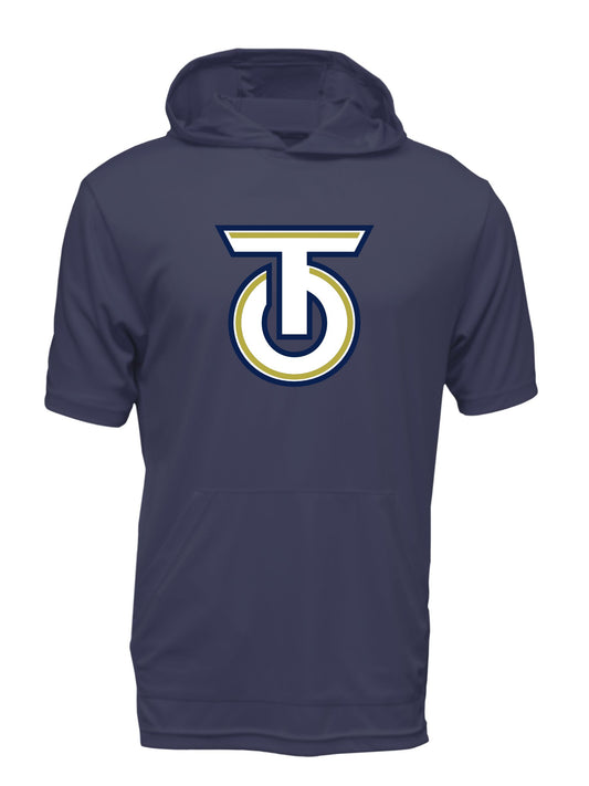 Leisure Short Sleeve Tee w/ Hood With TO Logo