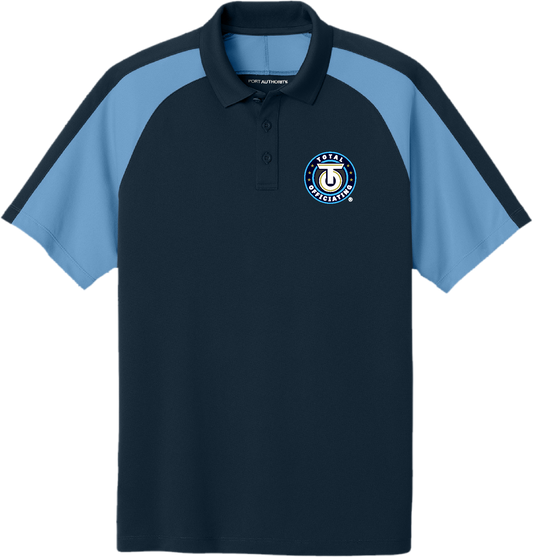 Performance Pique Color block Polo