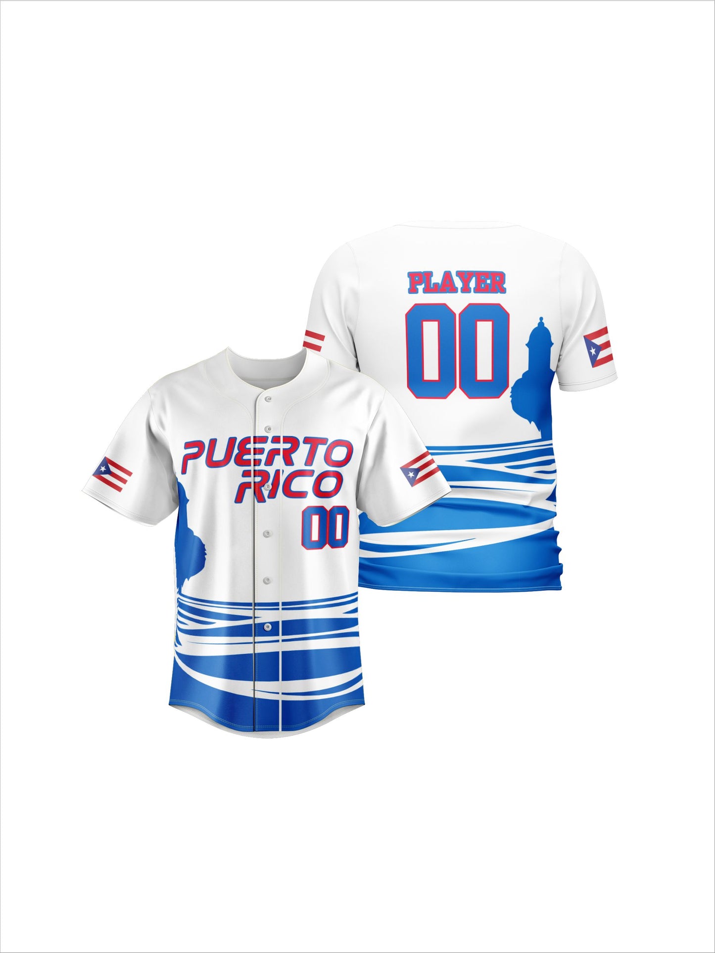 Team Puerto Rico Jersey - White