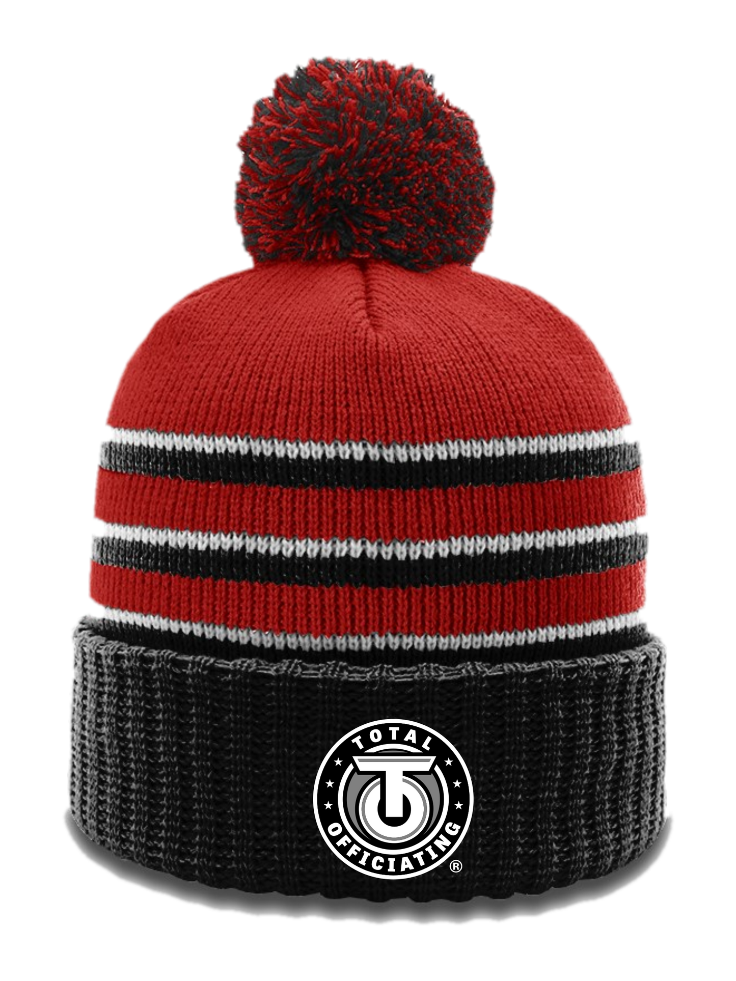 Leisure Beanie with Cuff & Pom