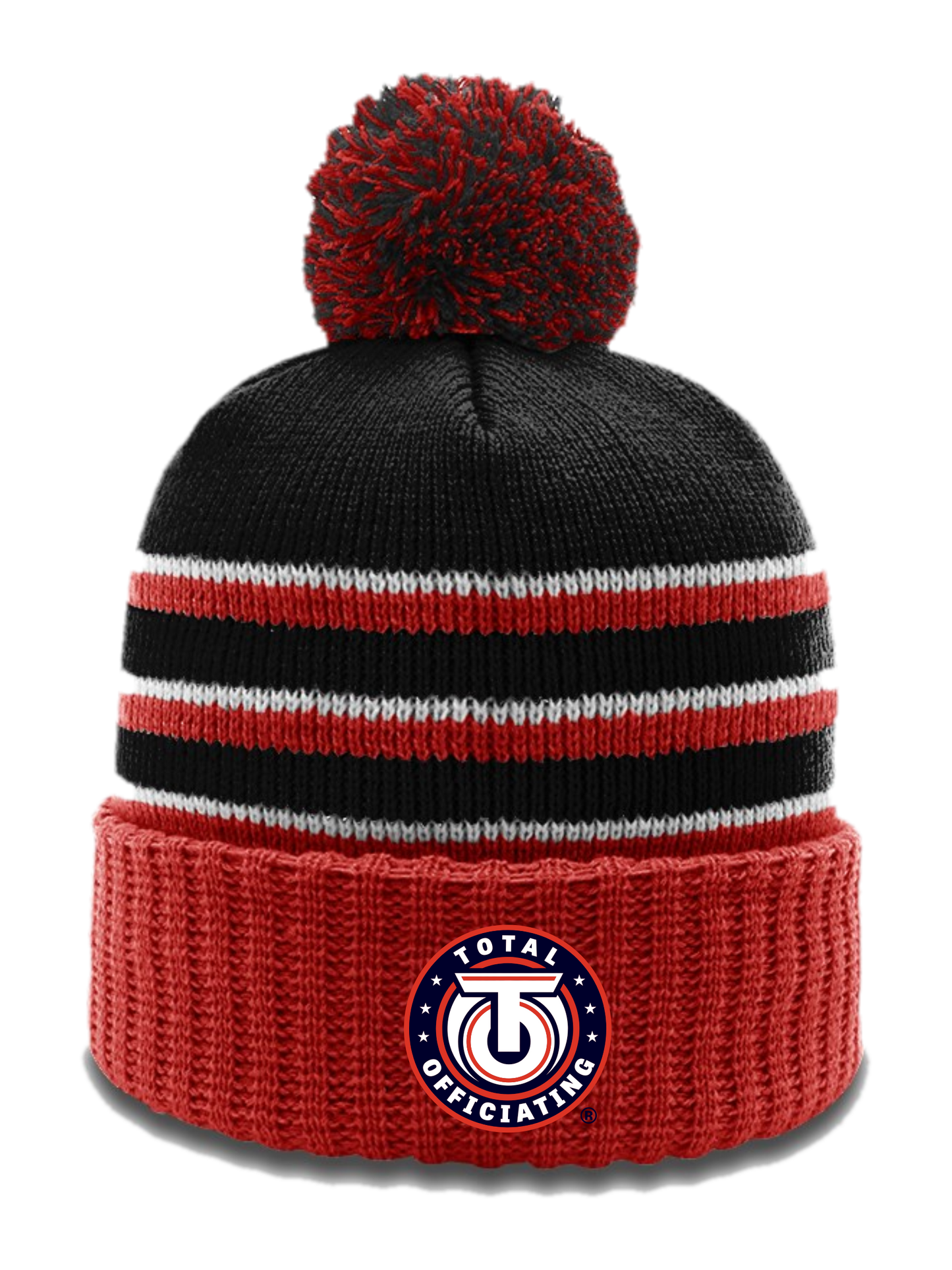 Leisure Beanie with Cuff & Pom