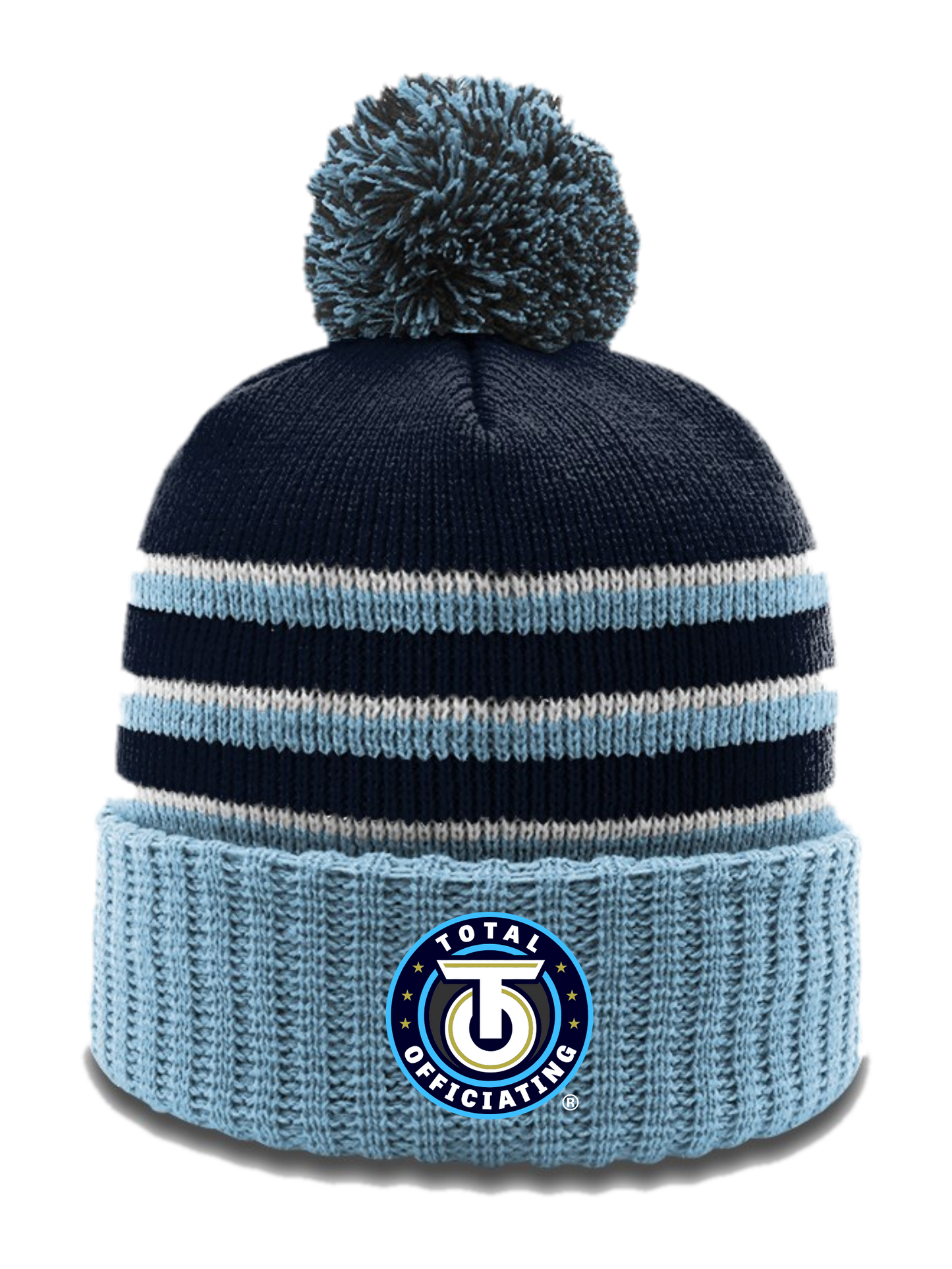 Leisure Beanie with Cuff & Pom