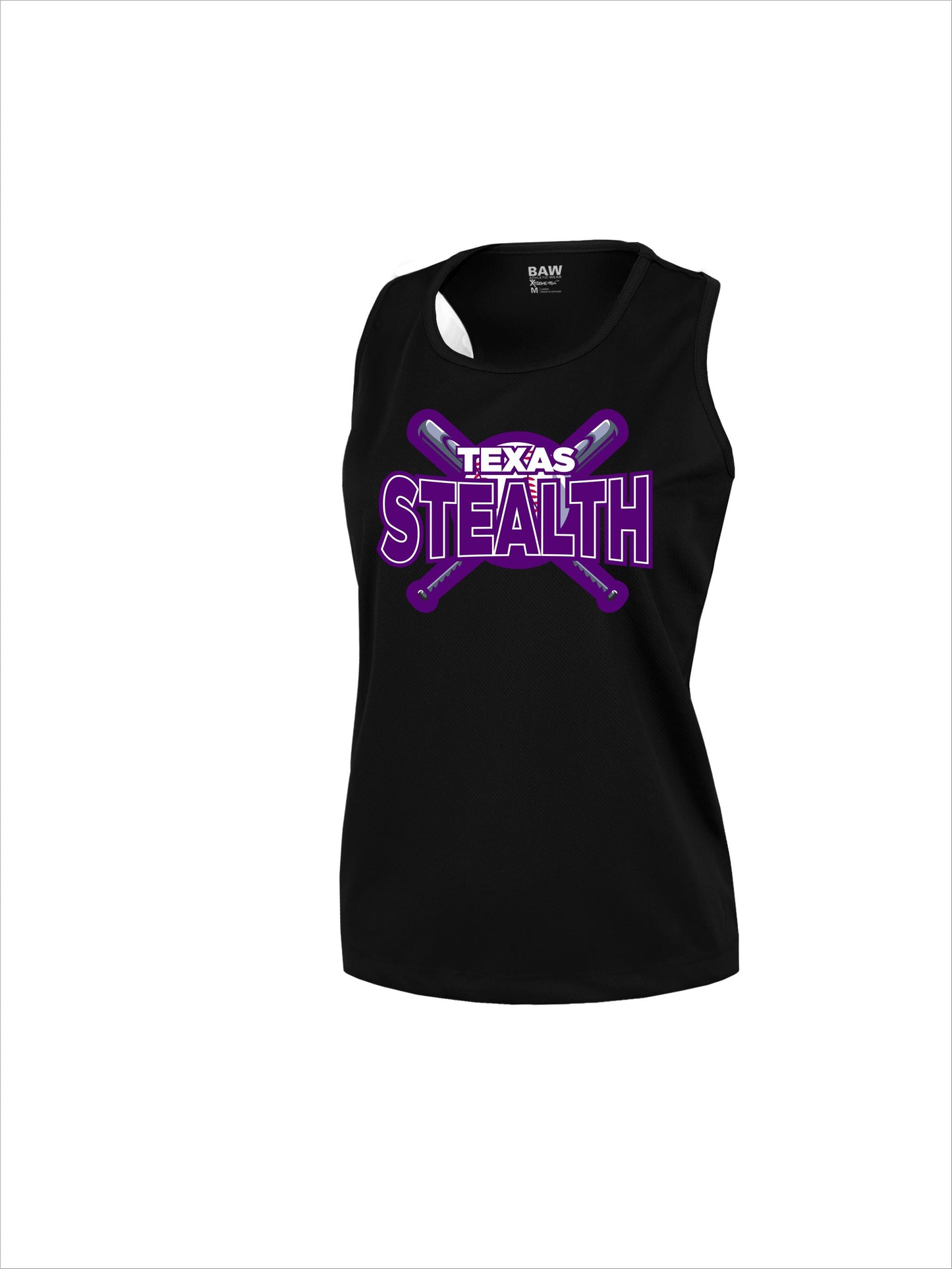 Racerback Stealth Bat Women's Racerback Tank