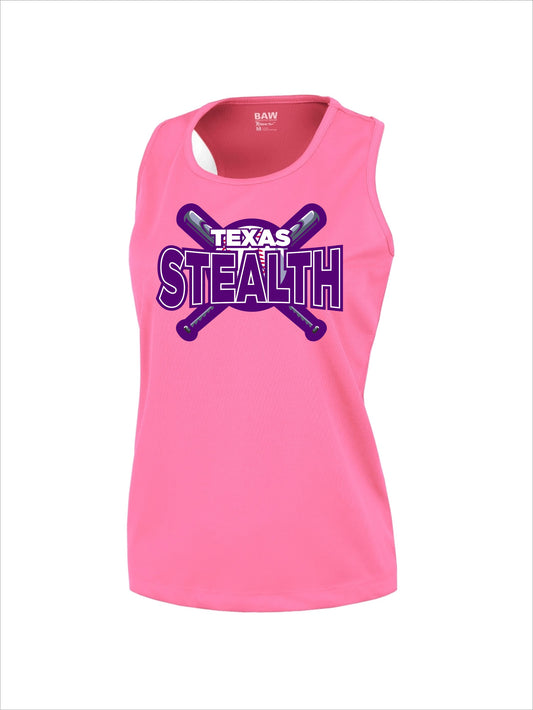 Racerback Stealth Bat Women's Racerback Tank
