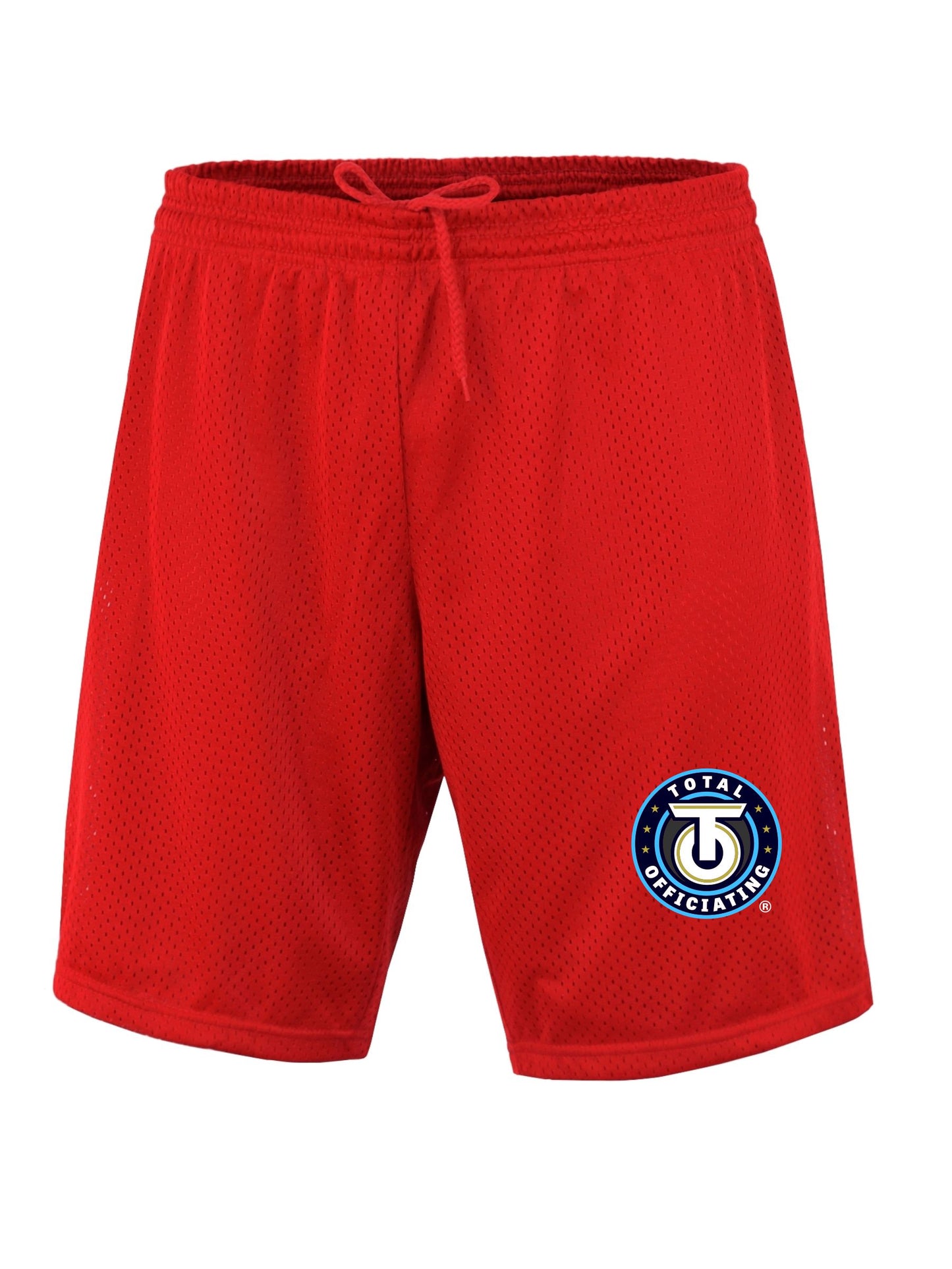 Leisure Mesh Shorts w/ Embroidered Logo