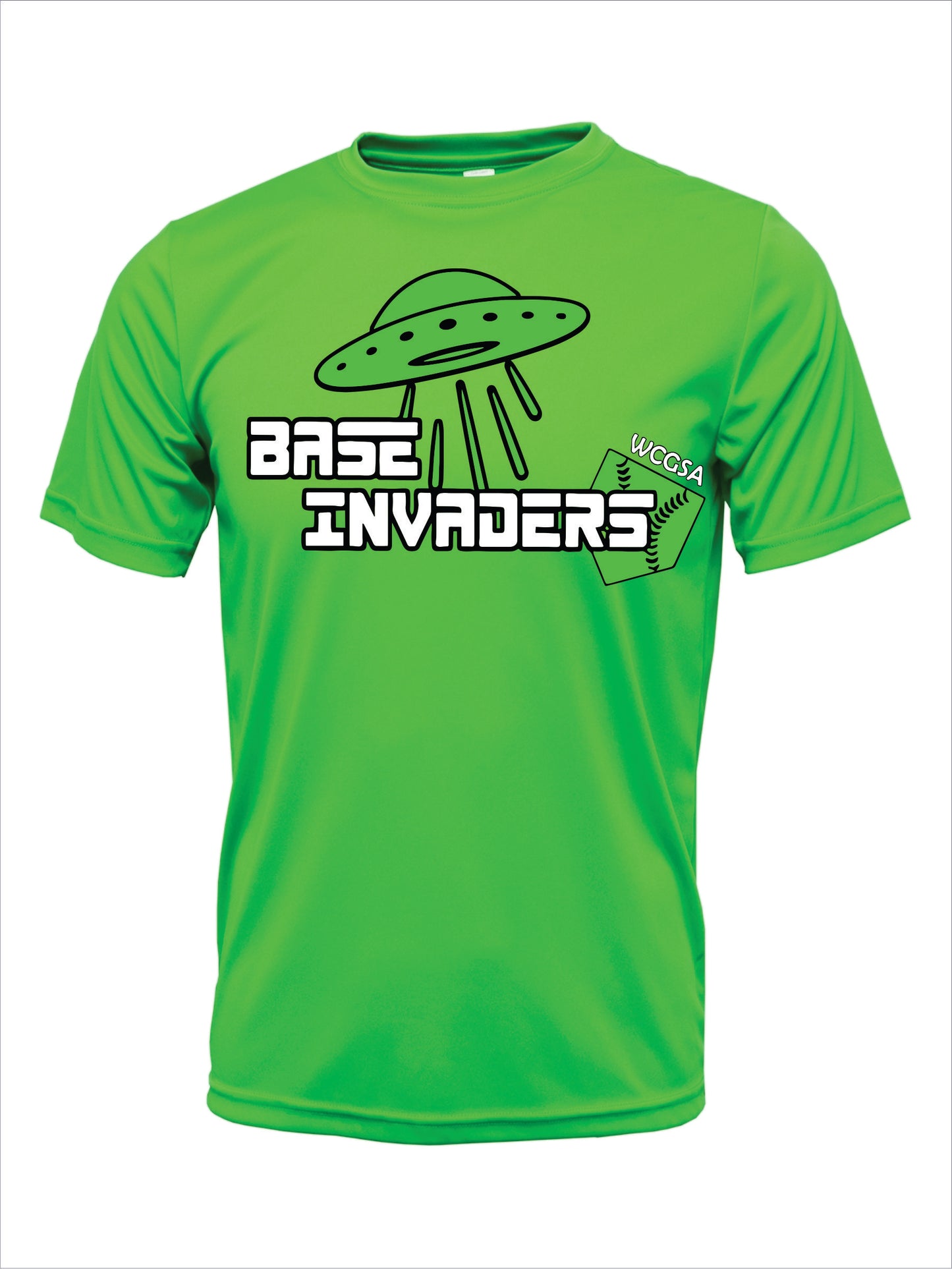 BASE INVADERS Cotton T-Shirt