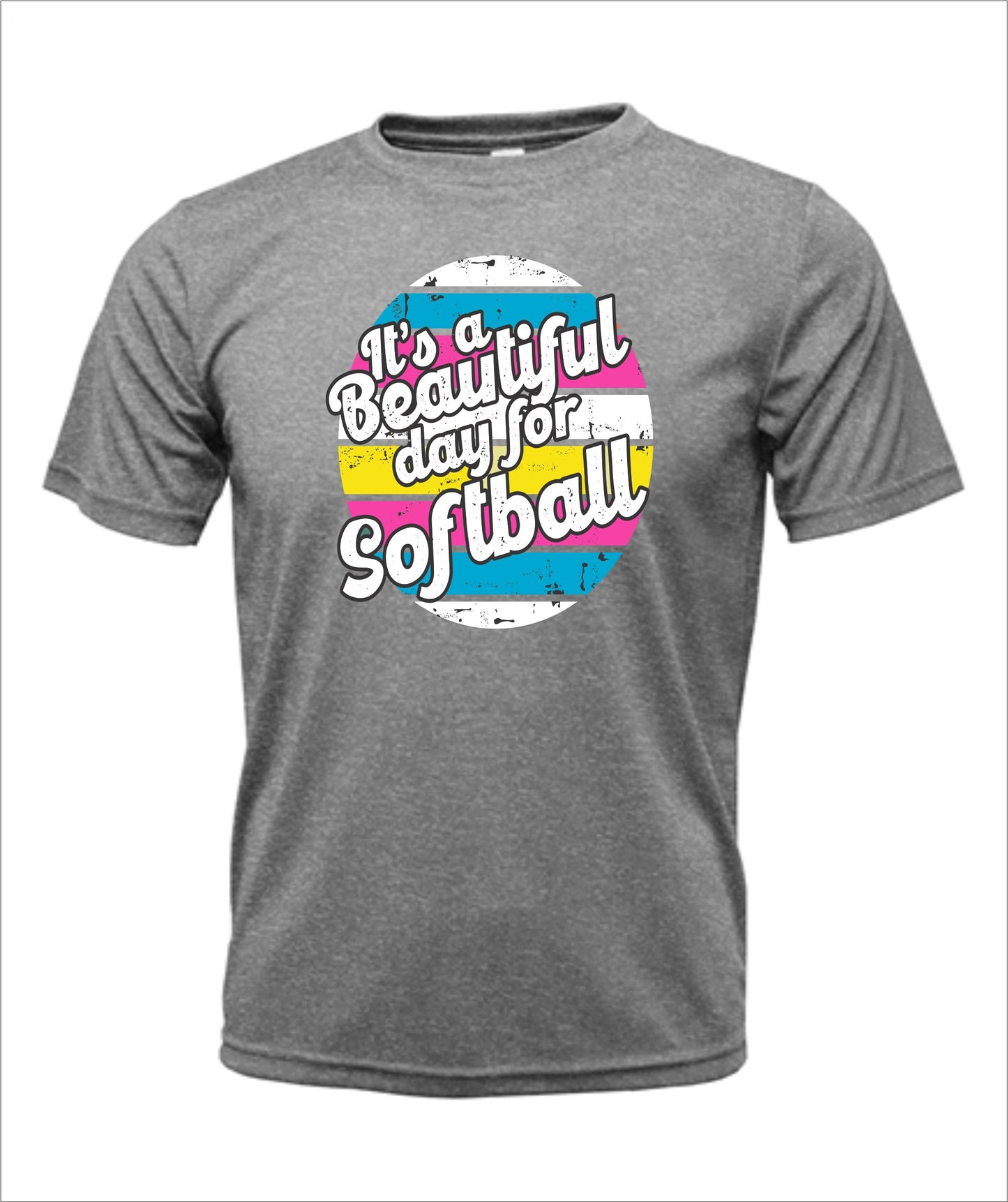 Softball "Beautiful Day" Cotton T-Shirt