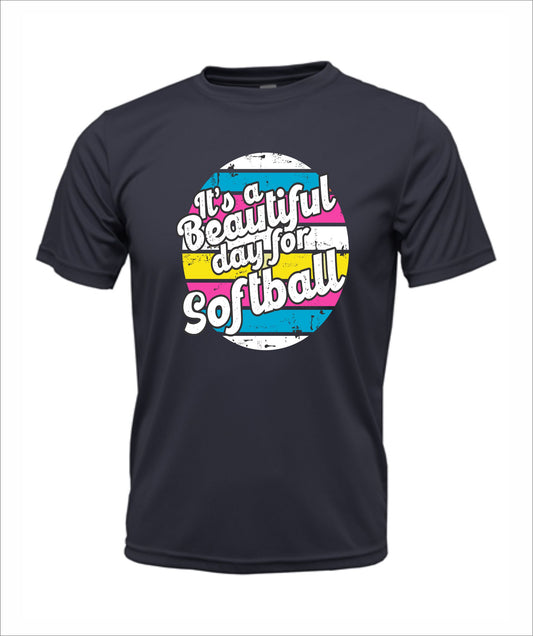 Softball "Beautiful Day" Dri-Fit T-Shirt