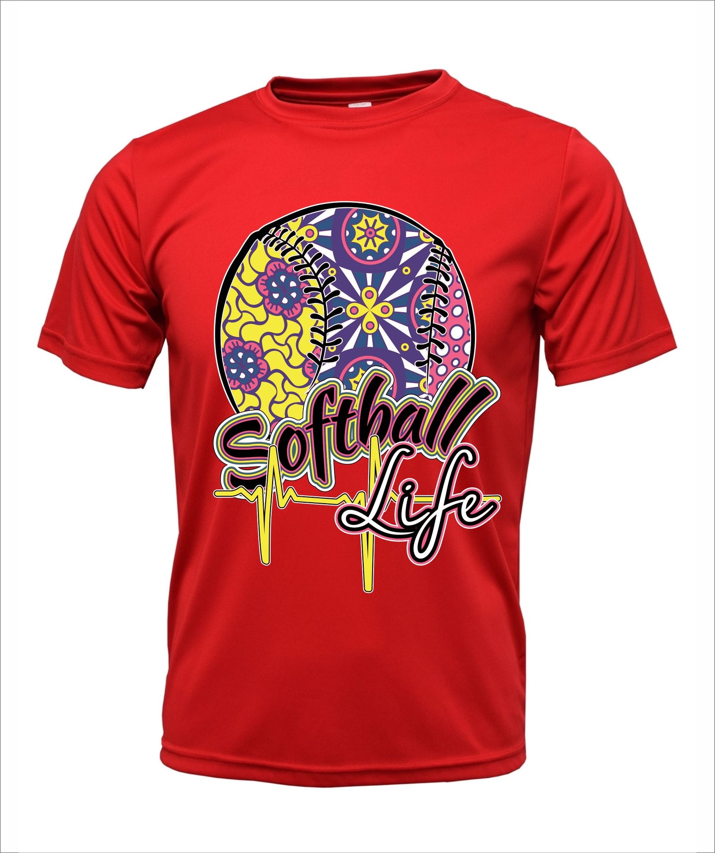 Softball "Life" Dri-Fit T-Shirt