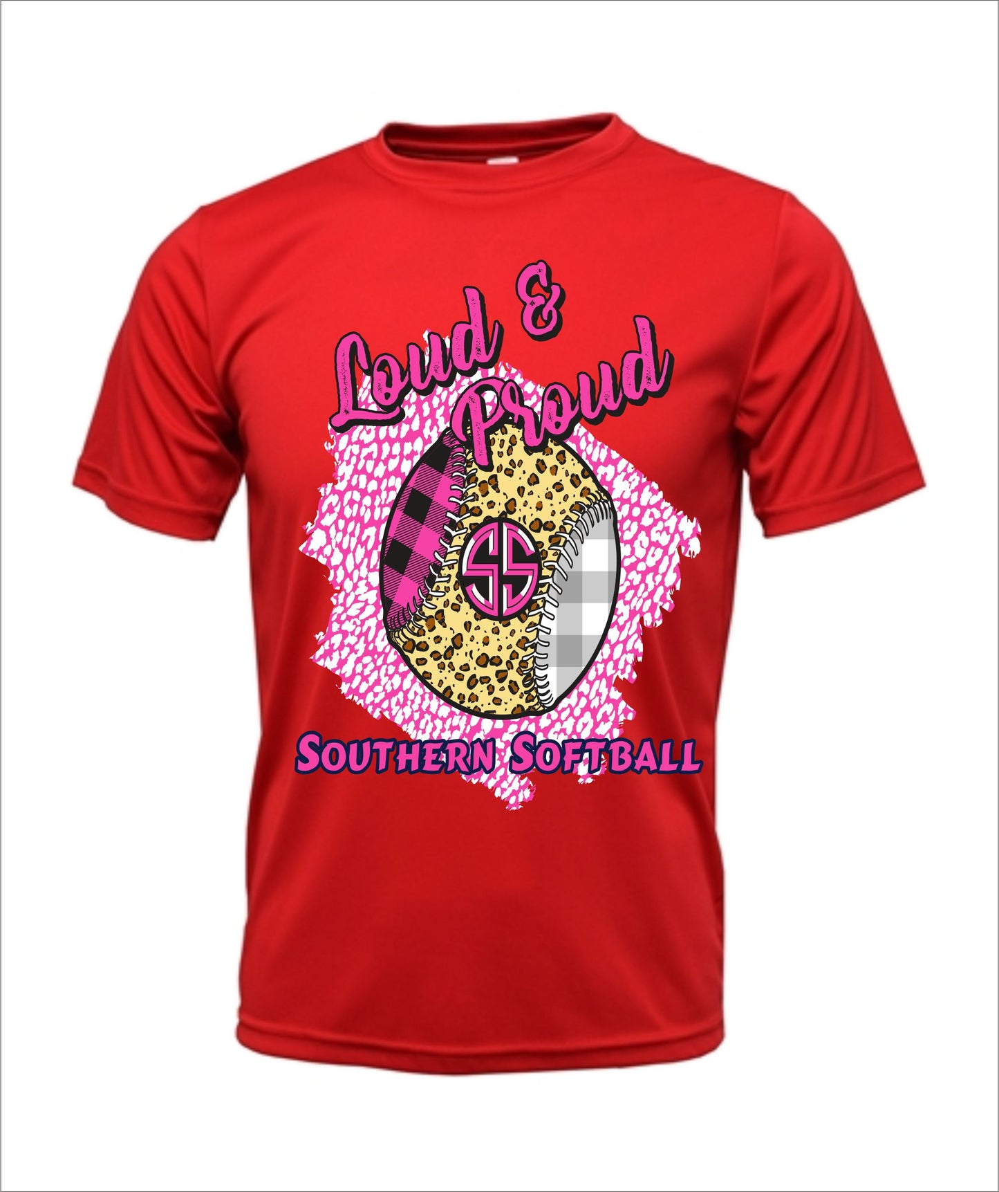 Southern Softball "Loud & Proud" Cotton T-shirt