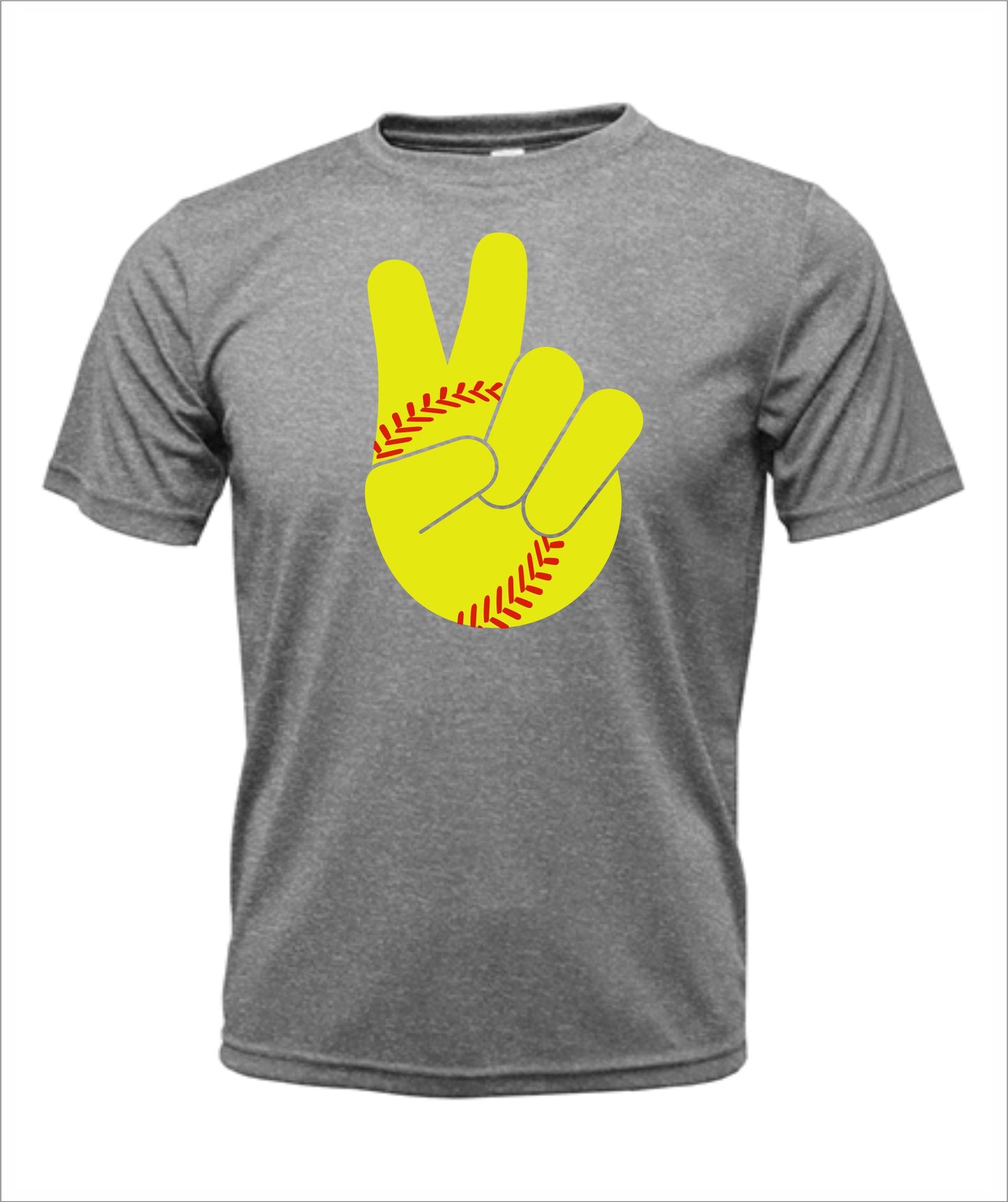 Softball "Peace" Dri-Fit T-Shirt