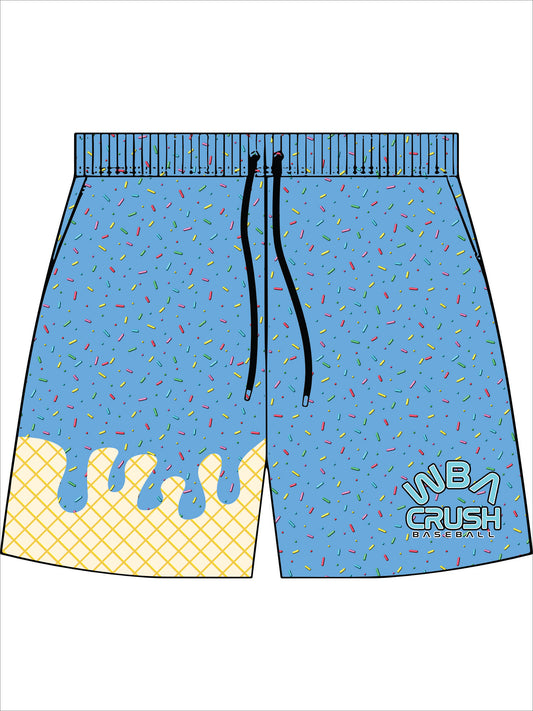 WBA Crush Drip Baseball Drawstring Shorts