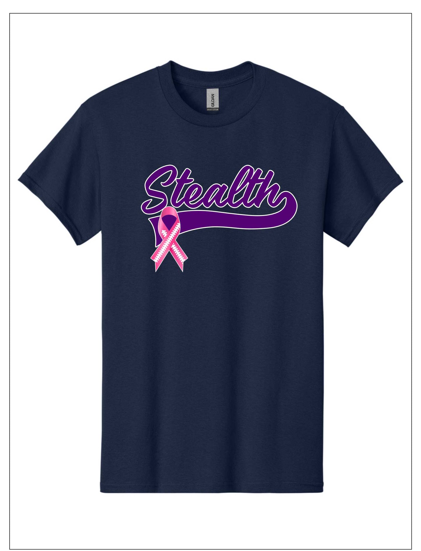 Stealth Texas Tails 100% Cotton Cancer Tee