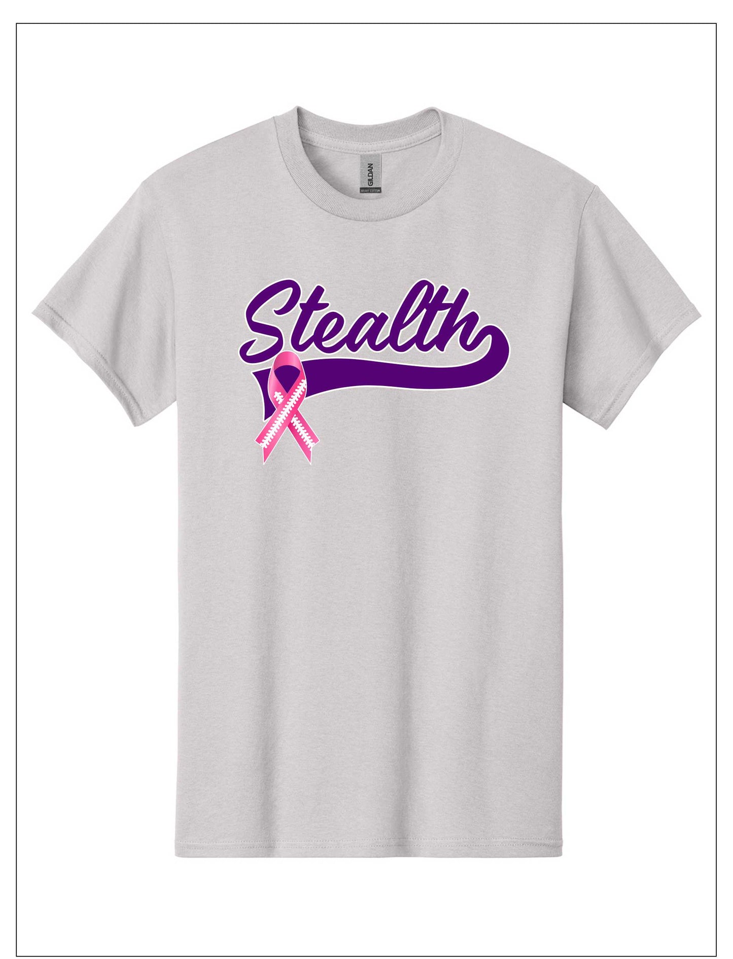 Stealth Texas Tails 100% Cotton Cancer Tee